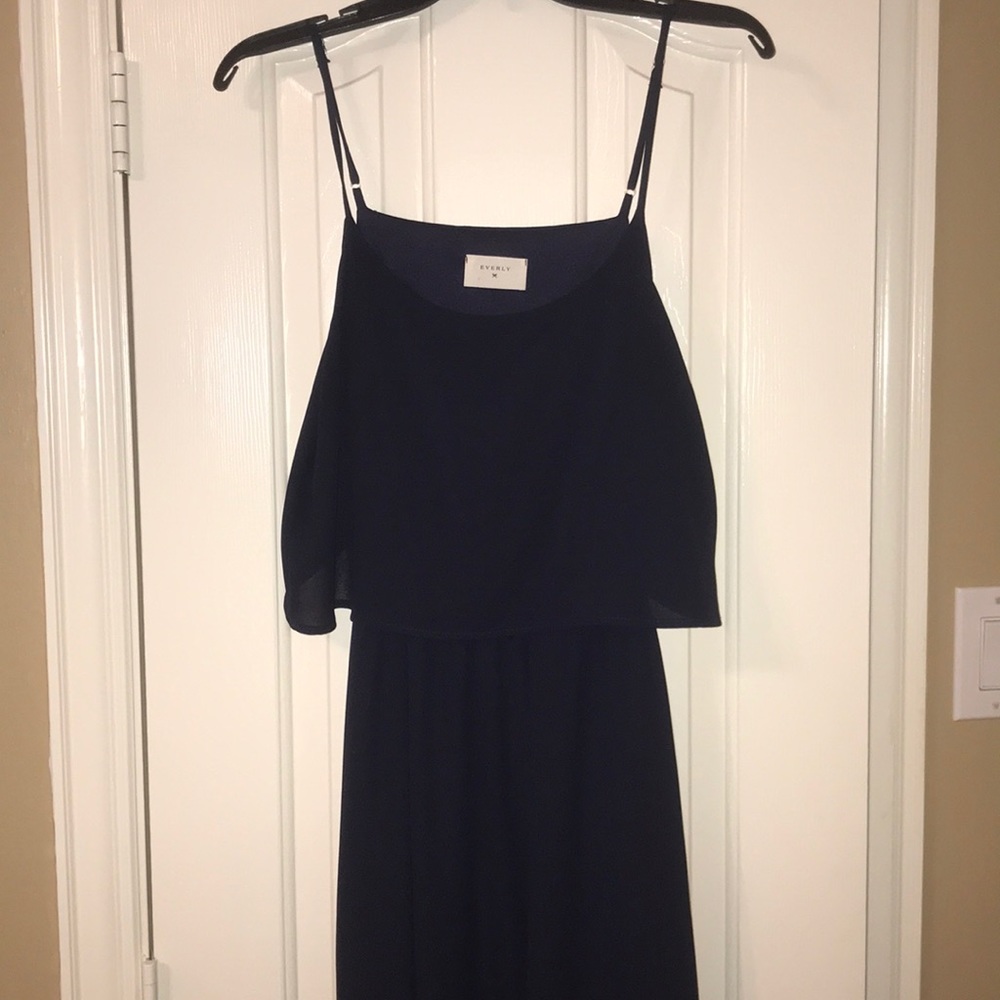 BLUE MAXI DRESS